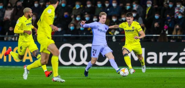 انتهت في الدوري الإسباني – فياريال (0) – (1) برشلونة