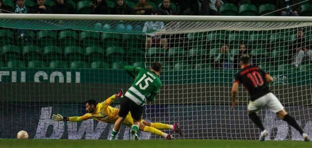 احتاج لـ10 دقائق فقط.. إمام عاشور يدك مرمى سبورتنج لشبونة بقذيفة