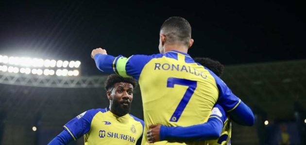 رونالدو يقود النصر لاستعادة صدارة الدوري السعودي