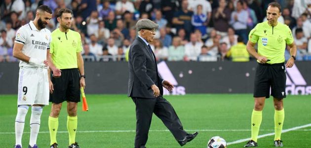 وفاة أمانسيو الرئيس الشرفي لـ ريال مدريد